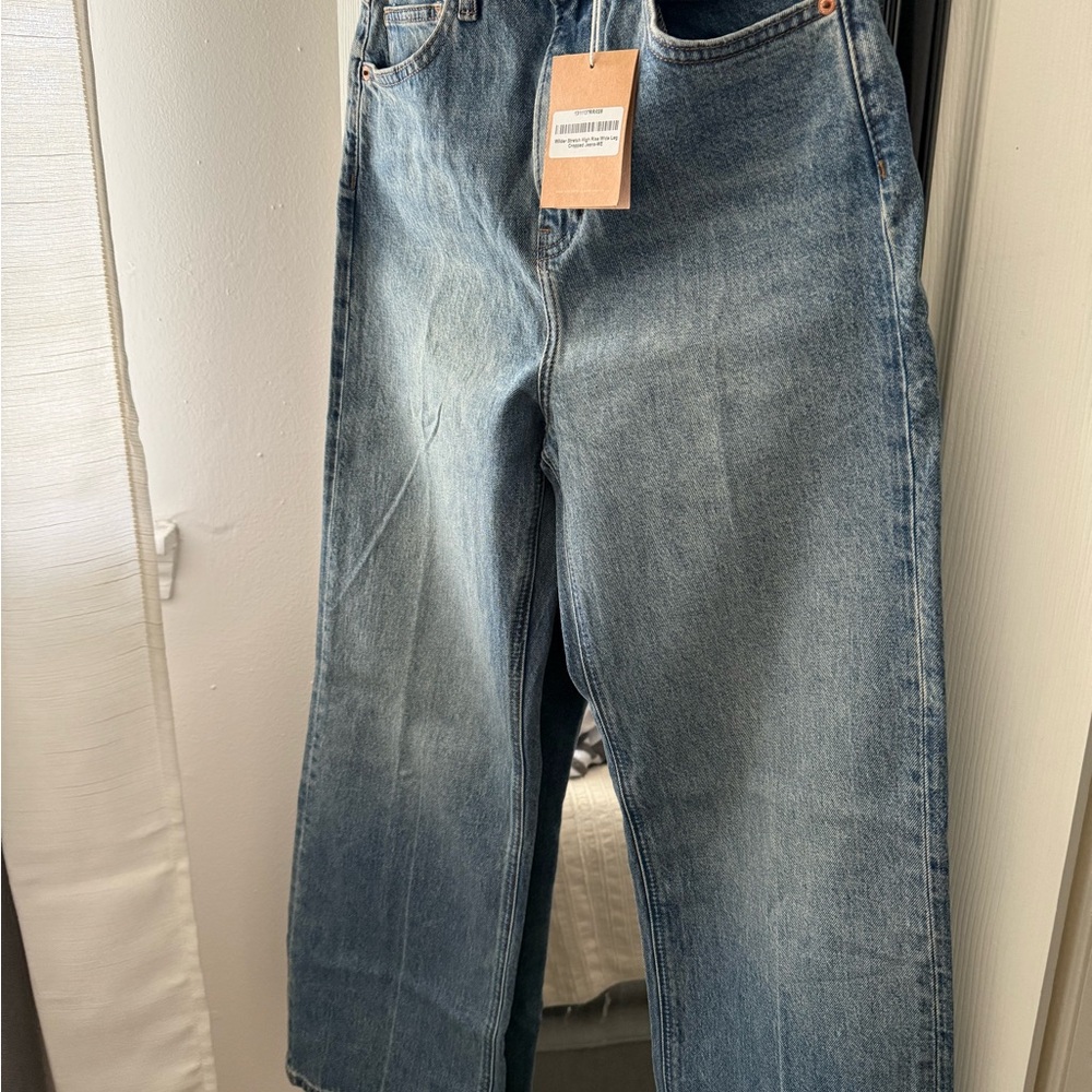 Reformation Relaxed Fit Blue Jeans